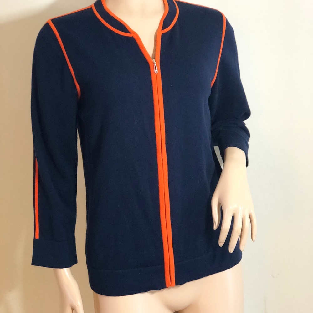 Ashworth size Medium Navy and Orange